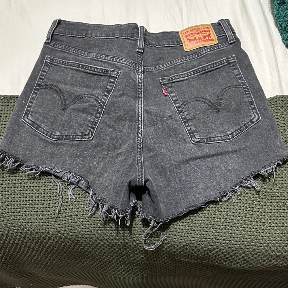 Levi’s wedgie denim shorts
